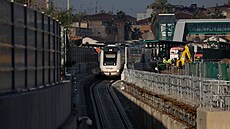 Vlak ve �pan�lské Murcii (10. b�ezna 2021)