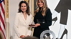 První dáma USA Melania Trumpová zahájila ve st�edu obchodování na newyorské...