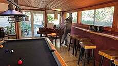 Místnost na Cashov� ran�i, kde je mo�ná zahrát si kule�ník. (2026)