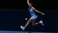 Tenistka Oleksandra Olijnikovová na Australian Open.