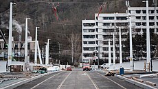 Napojování Dvoreckého mostu na tramvajovou sí� (27. ledna 2026)