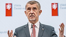 Tisková konference po jednání zástupc� vlády a odbor� o navý�ení plat� ve...