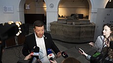 Tomio Okamura komentoval situaci kolem Petra Macinky a Petra Pavla. (28. ledna...