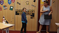 Na zápis do první t�ídy v karvinské Základní �kole Prameny bylo p�ihlá�eno...