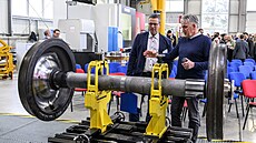 Opravna �elezni�ních nákladních voz� Ryko otev�ela novou výrobní halu na výrobu...