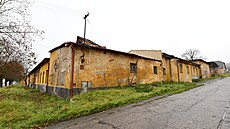 Areál bývalých kasáren pod Radobýlem v Litom��icích.