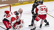 Momentka ze zápasu Sparta Praha - Olomouc.