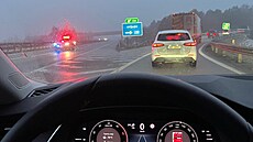 Ledovka paralyzuje dopravu v Olomouckém kraji. (23. ledna 2026)