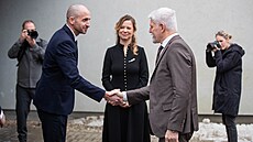 Prezident Petr Pavel  nav�tívil p�erovskou Meoptu.