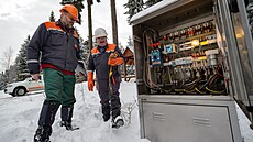 �EZ Distribuce se p�ipravuje na FIS Ski World Cup ve �pindlerov� Mlýn� (20....