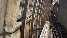 Stanice metra Flora b�hem rekonstrukce (22. 1. 2026)