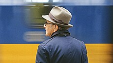 Čekání na vlak v Amsterdamu