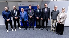 Na snímku zleva: Radim Zelenka � tajemník UK FTVS, Paris Charalampidis �...