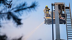 Severn� od Berlína ho�elo v areálu, ve kterém je Goebbelsova vila. (22. ledna...