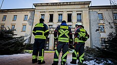 Severn� od Berlína ho�elo v areálu, ve kterém je Goebbelsova vila. (22. ledna...