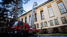 Severn� od Berlína ho�elo v areálu, ve kterém je Goebbelsova vila. (22. ledna...