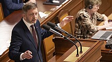 Mimo�ádná sch�ze Poslanecké sn�movny. Na snímku Vít Raku�an (Starostové). (29....