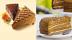 Zleva Marlenka a vpravo Medovník