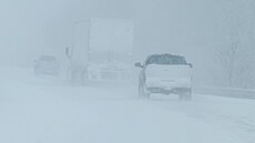 V Maine zu�í sn�hová bou�e. (25. ledna 2026)