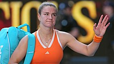 Karolína Muchová se lou�í s Australian Open po vypadnutí v osmifinále.