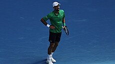 Novak Djokovi� ve �tvrtfinále Australian Open
