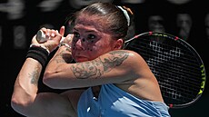 Ukrajinská tenistka Oleksandra Olijnikovová v prvním kole Australian Open