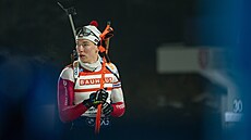 Petr Hák b�hem nást�elu p�ed vytrvalostním závod� v Novém M�st� na Morav�.