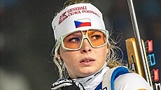 Ilona Plechá�ová na startu vytrvalostního závodu ve Vyso�ina Aren�.