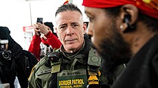 �éf amerických pohrani�ník� Greg Bovino (21. ledna 2026)