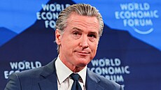 Kalifornský guvernér Gavin Newsom (22. ledna 2026)