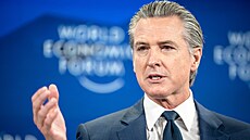 Kalifornský guvernér Gavin Newsom (22. ledna 2026)