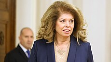 Bulharská viceprezidentka Iliana Jotovová (19. ledna 2026)