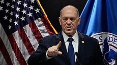 Zmocn�nec amerického prezidenta Donalda Trumpa pro ochranu hranic Tom Homan...