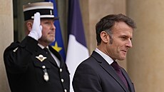 Francouzský prezident Emmanuel Macron (29. ledna 2026)