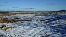 Areál mezi obcemi Mydlovary a Ole�ník slou�il pro chemickou úpravu uranových...