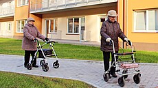 Nová budova domova d�chodc� v Tmavém Dole