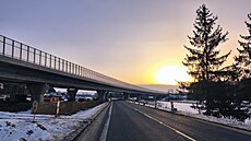 Objízdná trasa povede po nové dálnici, která byla otev�ena v prosinci 2025.