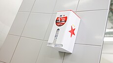 Na stadionu Slavie v Edenu a v Horních M�cholupech budou menstrua�ní pot�eby..