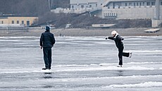 Bruslení na Brn�nské p�ehrad�. (leden 2026)