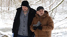 Snímek z prvního dílu �tvrté �ady seriálu Odznak Vyso�ina. Jeho název je Pod...