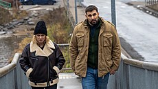 Snímek z prvního dílu �tvrté �ady seriálu Odznak Vyso�ina. Jeho název je Pod...