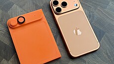 Model mo�né podoby chystaného ohebného iPhonu vyti�t�ný na 3D tiskárn�
