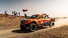 Aliyyah Kolocová na Rallye Dakar 2026.