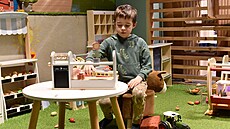 Prodejna Chlebovjanka se stala oblíbeným místem setkávání maminek s d�tmi.