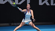 Tereza Valentová v prvním kole Australian Open.