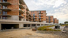 Na okraji �eských Bud�jovic staví bytový komplex developer Jaroslav T�e��ák....