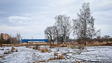 Pozemky, kde d�íve stávala kasárna, v �eskobud�jovických �ty�ech Dvorech by...