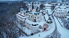 Barokní klá�terní areál Klokoty v Tábo�e. (26. ledna 2026)