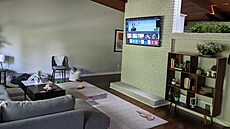 Obývací pokoj p�ed prom�nou