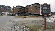 St�edisko Jay Peak ve Vermontu (18. dubna 2016)